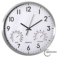 Clockswise 16-inch Non-Ticking Quartz Wall Clock
