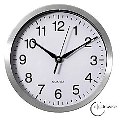 Clockswise 8-in Round Quartz Wall Clock