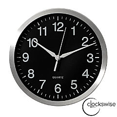 Clockswise 8-in Round Quartz Wall Clock