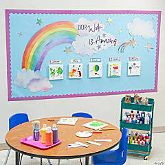 Cloud 9 Wow Work Wall Classroom Bulletin Board Set - 49 Pc.