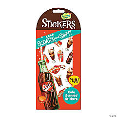Cola Scratch & Sniff Stickers: Pack of 12