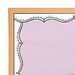 Color Dotted Swirl Bulletin Board Borders - 12 Pc.