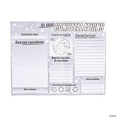 Color Your Own “All About Constellations” Posters - 30 Pc.