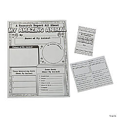 Color Your Own Animal Posters with Journals for 16 - 32 Pc.