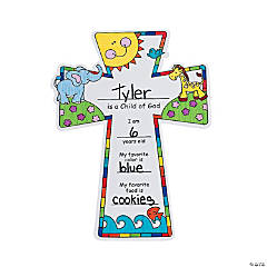 Color Your Own “Child of God” Crosses - 12 Pc.