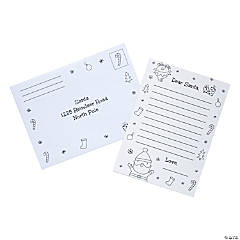 Color Your Own Letters to Santa with Envelopes - 24 Pc.