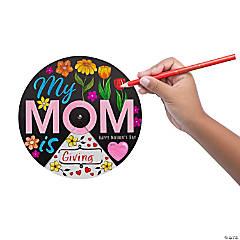 Color Your Own Mother’s Day Wheel Craft Kit - Makes 12