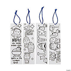 Color Your Own Nativity Bookmarks - 12 Pc.