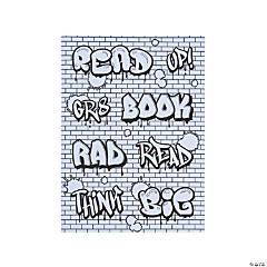 Color Your Own Rad Reader Stickers