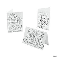 Color Your Own Religious Mother’s Day Cards – 12 Pc.