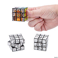 Color Your Own Rocky Beach VBS Mini Puzzle Cubes - 12 Pc.
