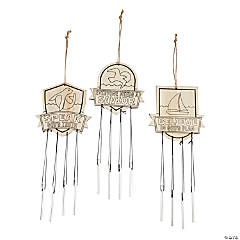 Color Your Own Rocky Beach VBS Windchimes - 12 Pc.