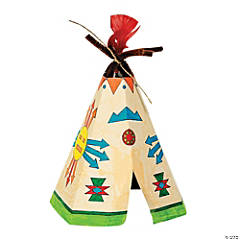 Color Your Own Teepees - 12 Pc.