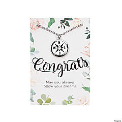 Congrats Necklace with Card
