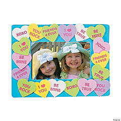 Conversation Heart Picture Frame Craft Kit