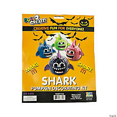 Cool2Create Smiling Shark Pumpkin Decorating Craft Kit