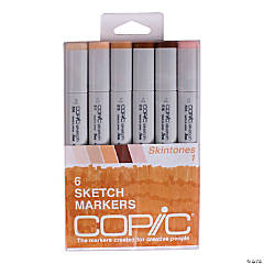 Copic Sketch Markers 6/Pkg-Skin Tones 1