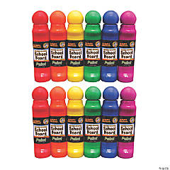 Washable Poster Paint Markers 6/Pkg - Crafty Dab