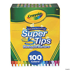 Crayola-Super Tips Washable Markers: 100 Pack