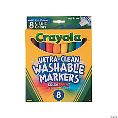Crayola® Ultra-Clean Washable™ Broad Markers