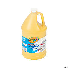 Crayola® Yellow Washable Paint - Gallon 