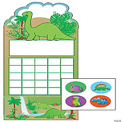 Creative Shapes Etc. - Incentive Sticker Set - Dinosaur