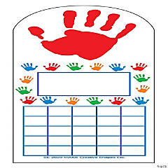 Creative Shapes Etc. - Personal Incentive Chart - Hands