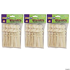 Creativity Street Natural Flat Slotted Clothespins