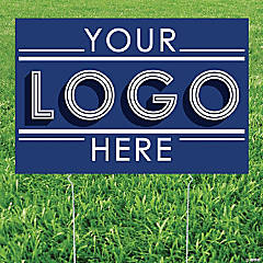 Custom Full-Color Logo Yard Sign 
