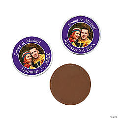 Custom Photo Coins Chocolate Candy - 76 Pc.