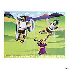 David & Goliath Sticker Scenes - 12 Pc.
