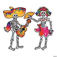Day of the Dead Couple Jointed Cutouts