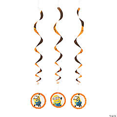 Despicable Me™ 3 Hanging Swirl Decorations - 3 Pc.