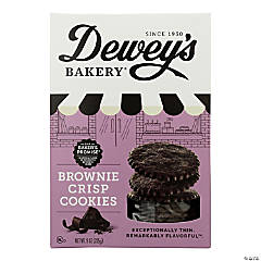 Deweys Bakery - Cookies Brownie Crisp - Case of 6 - 9 OZ
