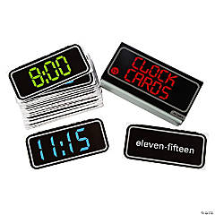 Digital Clock Flashcards - 40 Pc.