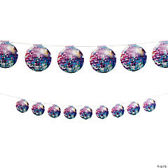Disco Ball Hanging Decorations - 3 Pc.