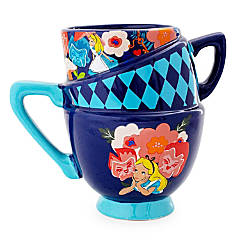 Alice In Wonderland Teacup Epoxy Tumbler