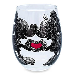 Disney Mickey Mouse and Minnie Mouse 10 Oz. Glass 4-Pack