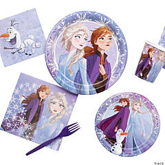 Disney 12 Cups Party Plates 12 16 Frozen II and Napkins 