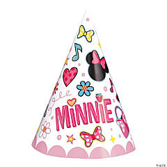 Disney's Minnie Mouse Cone Party Hats - 8 Pc.