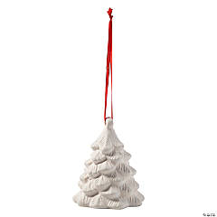 DIY Ceramic Christmas Tree Ornaments - 12 Pc.