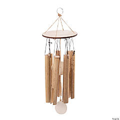 DIY Elevated Unfinished Wood Wind Chime