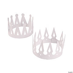 DIY Paper Crowns - 12 pcs.