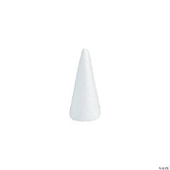 DIY Small Styrofoam Cones