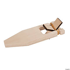 DIY Unfinished Wood Paddle Boat Kits