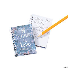 Do Everything in Love Mini Spiral Notebooks - 24 Pc.