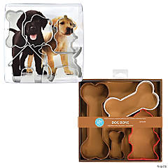 Dog Bone 9 Piece Cookie Cutter Set