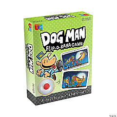 Dog Man Flip-o-Rama Card Matching Game  2-4 Players