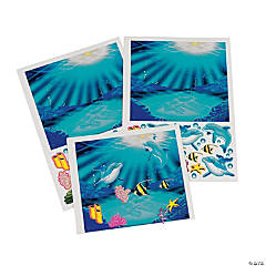Dolphin Mini Sticker Scenes