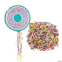 Donut Pull-String Piñata Kit – 207 Pc.